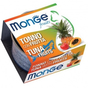 MONGE FRUIT TONNO E FRUTTA 80GR