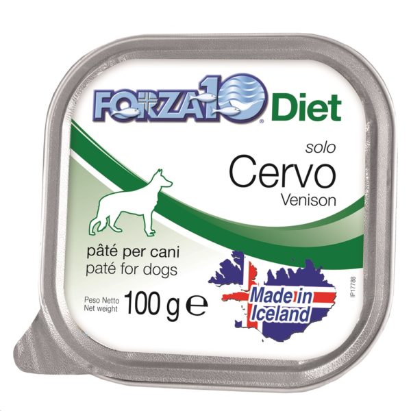 FORZA 10 CANE SOLO DIET CERVO 100GR