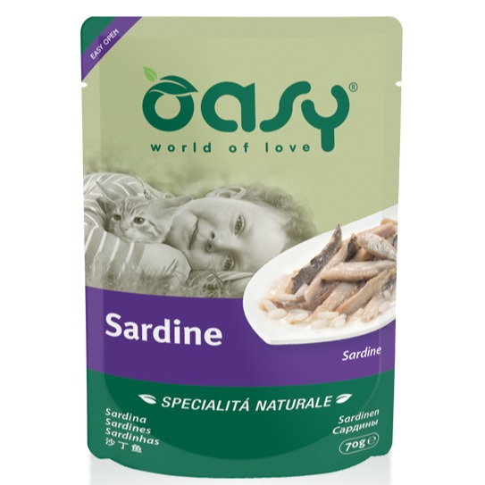 OASY SARDINE 70 G SPEC NATURALE
