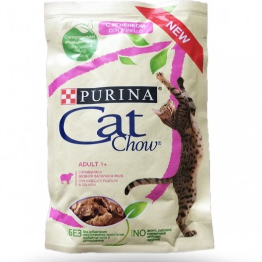 PURINA CAT CHOW ADULT AGNELLO 85 GR