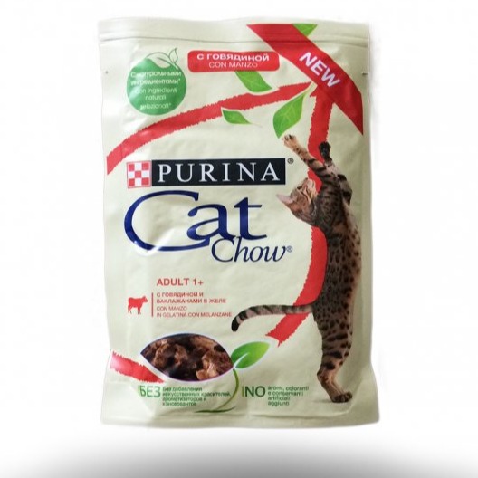 PURINA CAT CHOW ADULT MANZO 85 GR