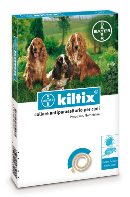 KILTIX COLLARE ANTIPARASSITARIO CANE MEDIO 48 CM 