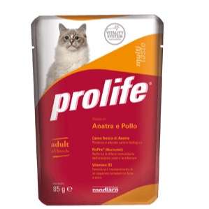 PROLIFE ADULT ANATRA E POLLO 85GR