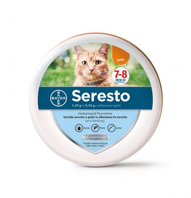 SERESTO COLLARE ANTIPARASSITARIO GATTO