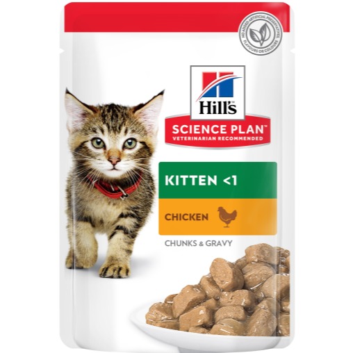 HILL S  KITTEN POLLO 85GR