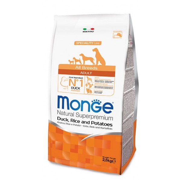 MONGE ALL BREED ADL ANATRA/RI/PA 2.5 KG