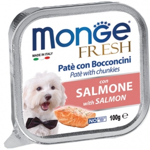 MONGE FRESH AL SALMONE 100 GR