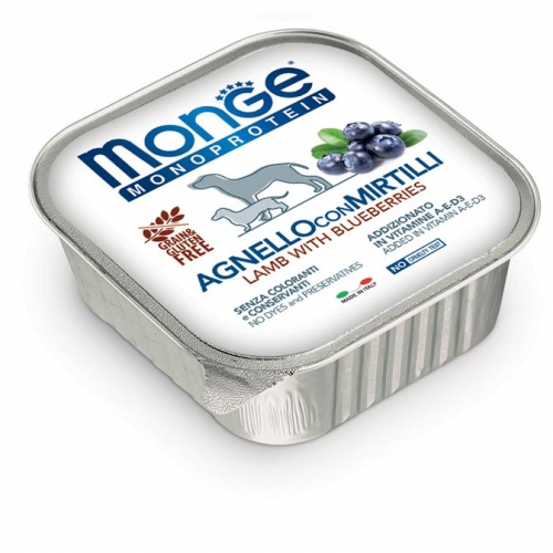 MONGE FRUT AGNELLO E MIRTILLI 150GR