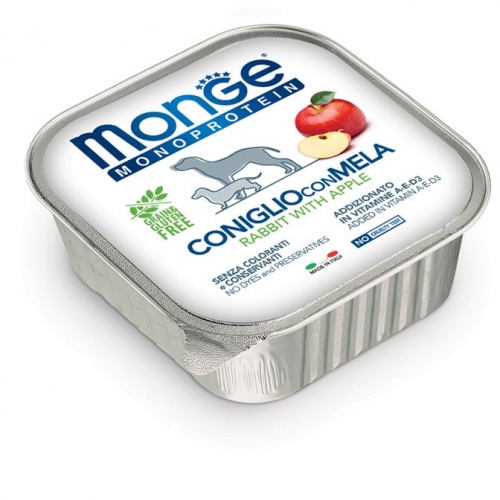 MONGE FRUT CONIGLIO E MELA 150GR