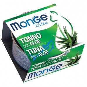 MONGE FRUIT TONNO E ALOE 80GR