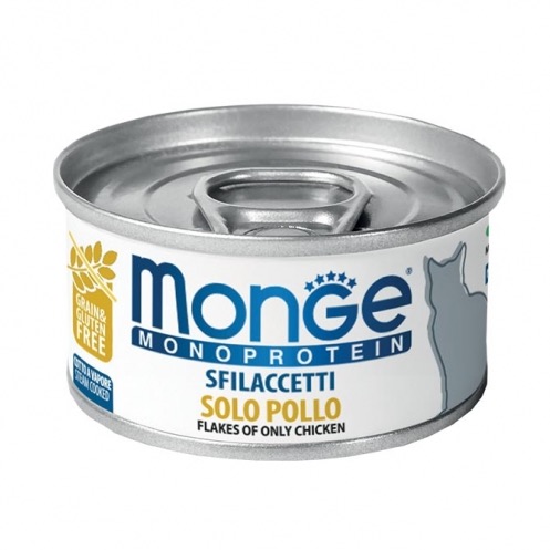 MONGE SFILACCETTI POLLO 80GR 