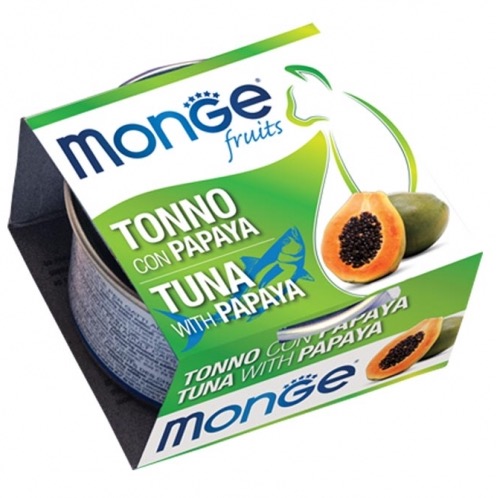 MONGE FRUIT TONNO CON PAPAYA 80 GR