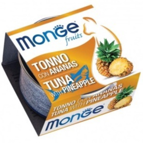MONGE FRUIT TONNO E ANANAS 80 GR