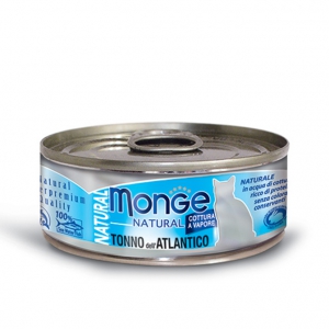 MONGE NATURAL TONNO DELL ATLANTICO 80 GR