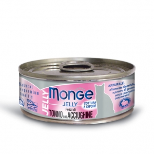 MONGE JELLY TONNO E ACCIUGHINE  80 GR