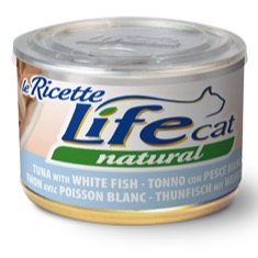 LIFECAT TONNO PESCE BIANCO 150GR