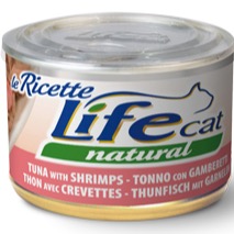 LIFECAT TONNO GAMBERETTI 150GR