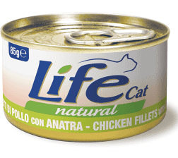 LIFE CAT POLLO E ANATRA 85 GR