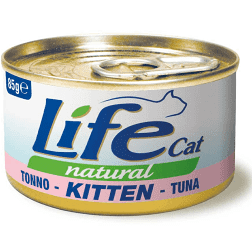 LIFE CAT TONNO KITTEN 85 GR