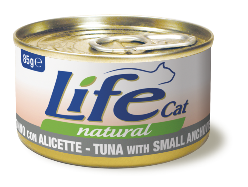 LIFE CAT TONNO CON ALICETTE 85 GR