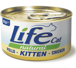 LIFE CAT POLLO KITTEN 85 GR