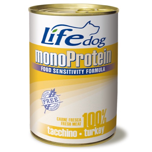 LIFE MONOPROTEICO TACCHINO 400GR