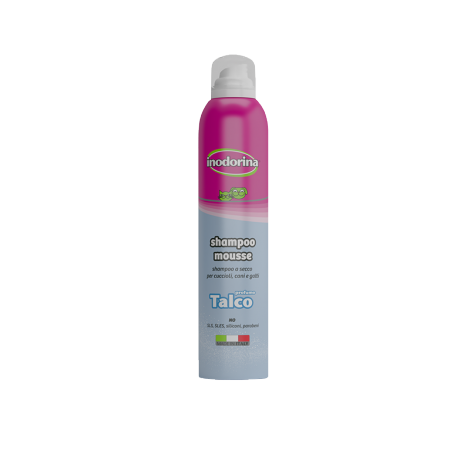 INODORINA SHAMPOO MOUSSE TALCO 300 ML 