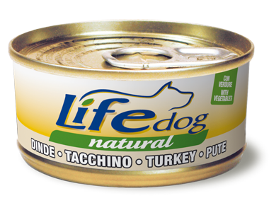 LIFE TACCHINO E VERDURE 170GR