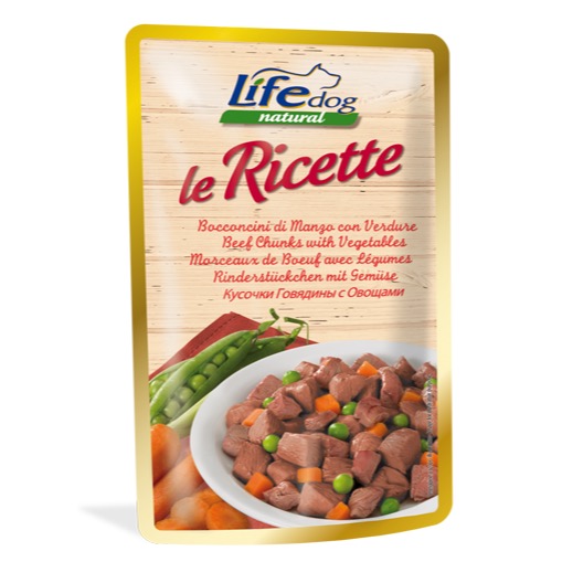 LIFE RICETTE MANZO VERDURE 95GR