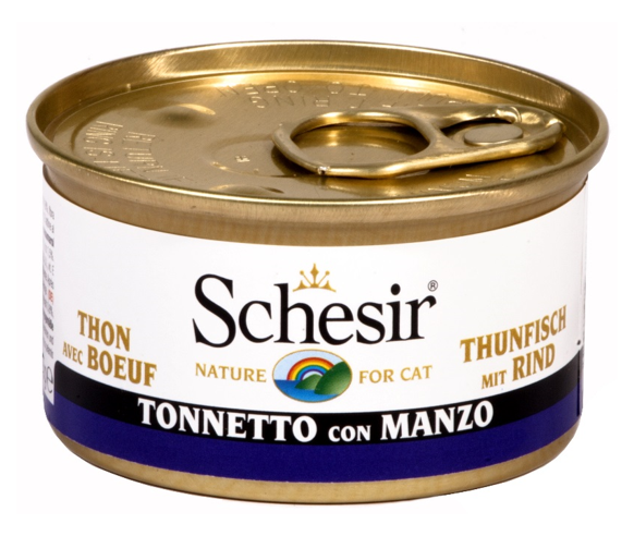 SCHESIR TONNO E MANZO GR 85