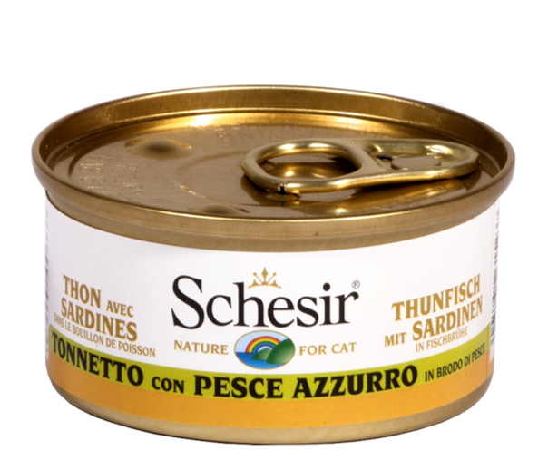 SCHESIR TONNO PESCE AZZURRO 70 GR