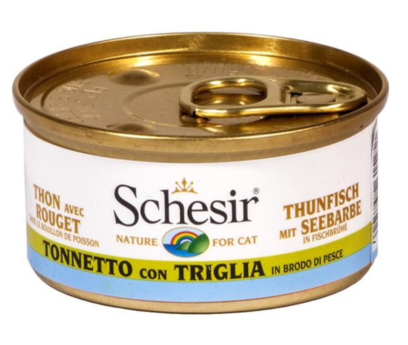 SCHESIR TONNO E TRIGLIA IN BRODO 70 GR