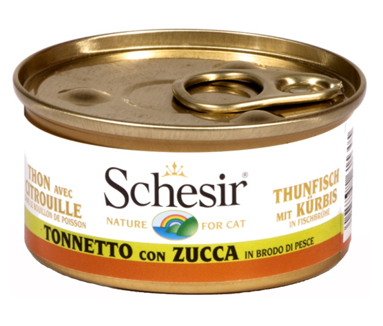 SCHESIR TONNO CON  ZUCCA IN BRODO GR 70