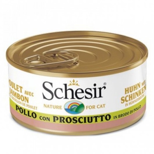 SCHESIR GATTO POLLO-PROSCIUTTO 70 GR