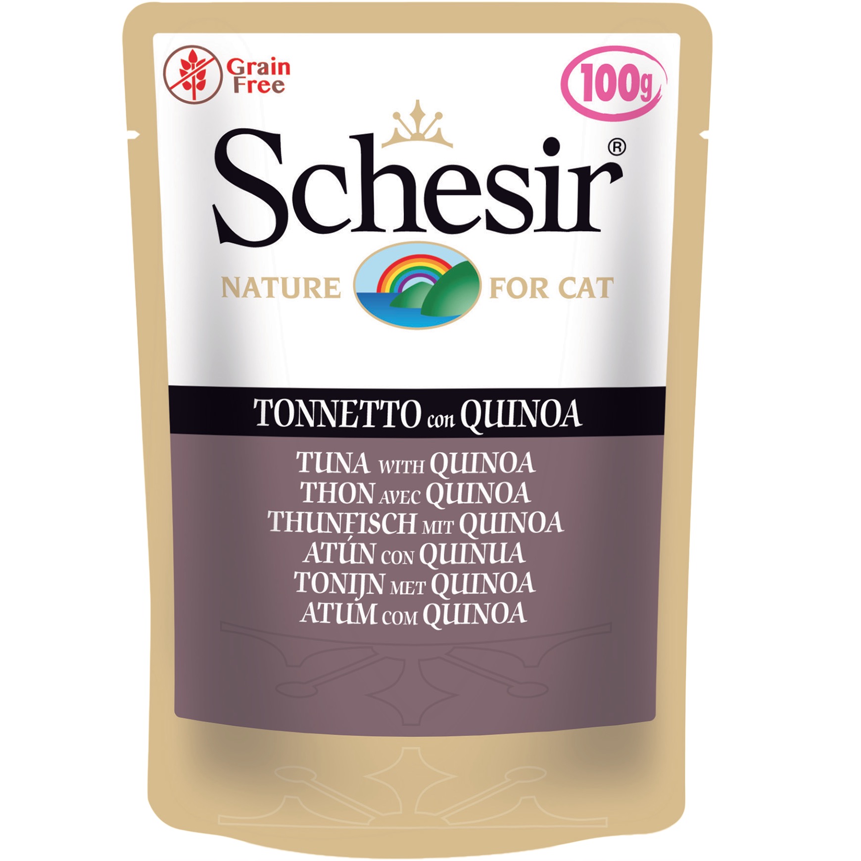 SCHESIR SOFT TONNO CON QUINOA 100 GR