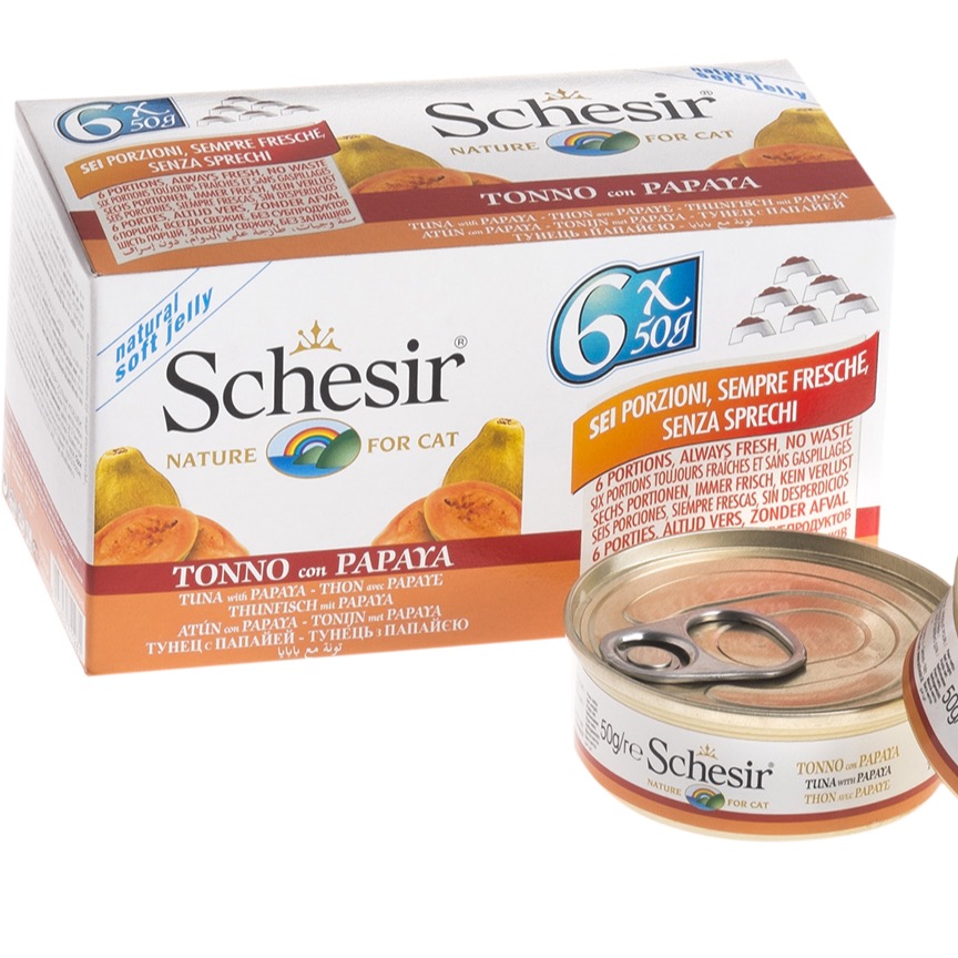 SCHESIR TONNETTO E PAPAYA 6X50GR