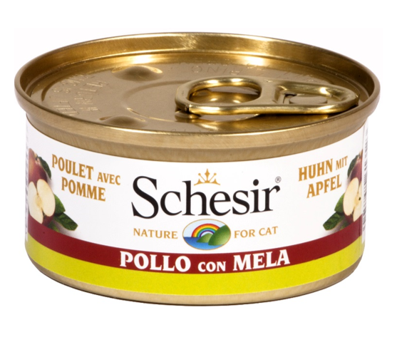 SCHESIR POLLO E MELA 75GR