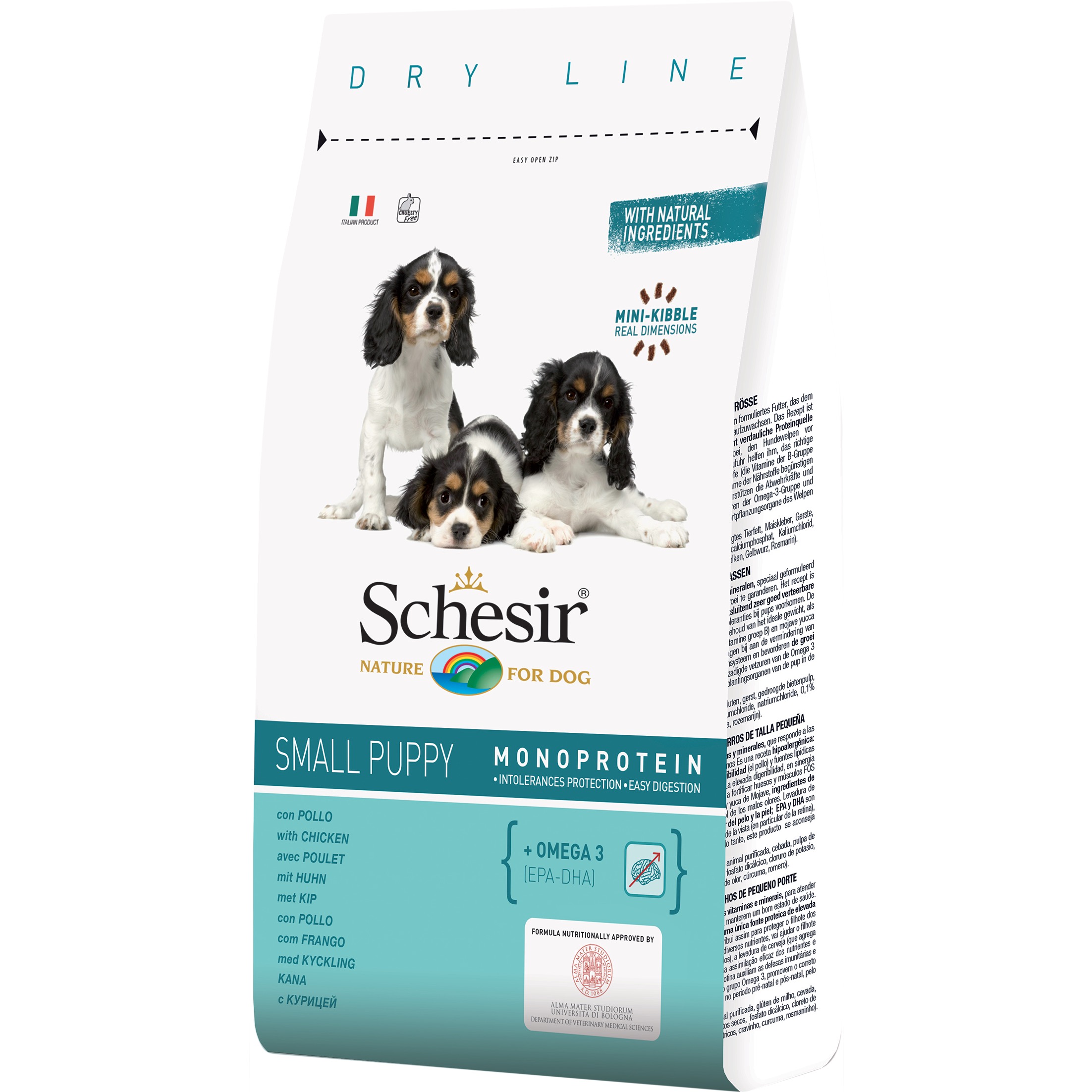 SCHESIR SMALL PUPPY MANTENIMENTO AL POLLO 2 KG