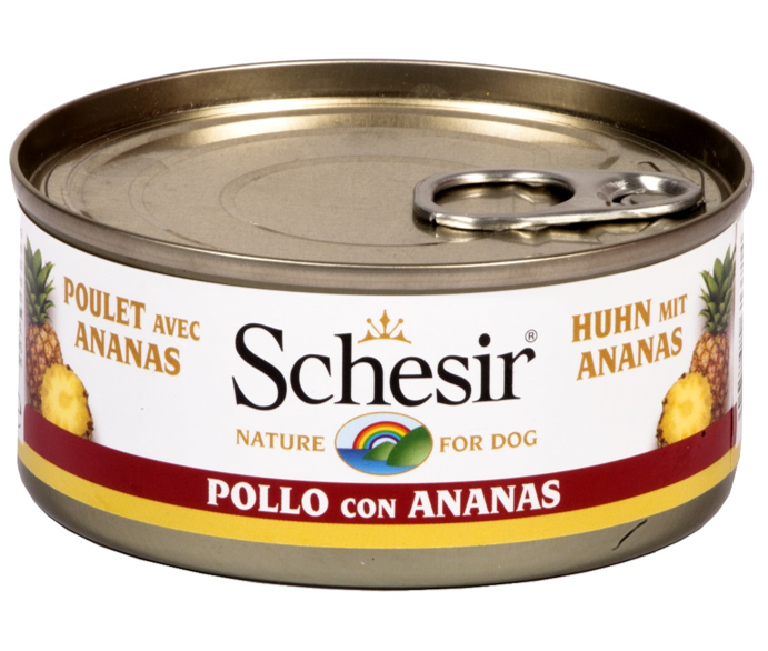 SCHESIR POLLO E ANANAS 150 GR