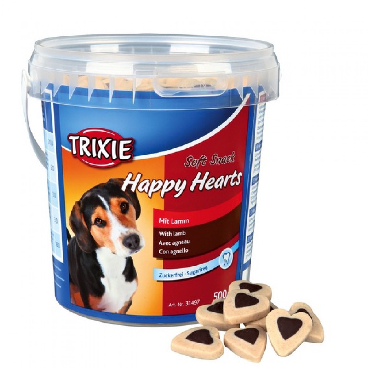 TRIXIE SOFT SNACK HAPPY HEARTH  500 GR