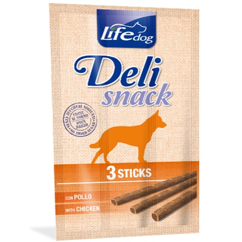 LIFE NATURAL STICK AL POLLO  33GR