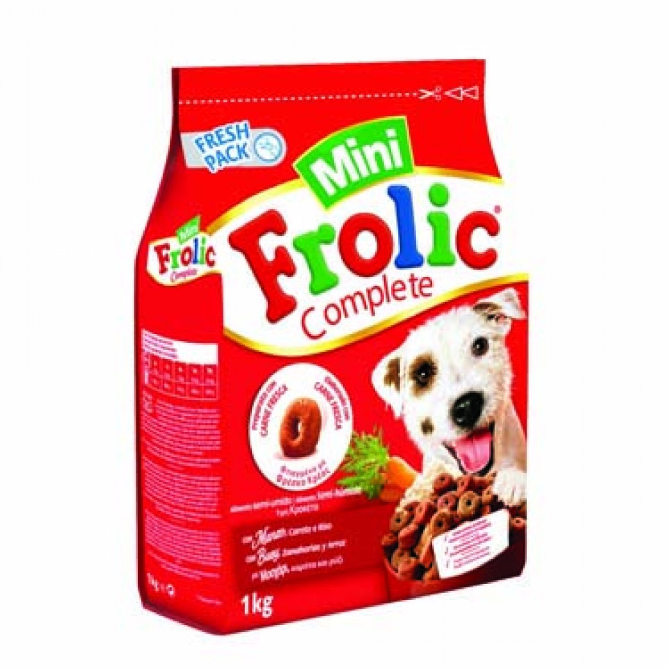 FROLIC MINI MANZO CAROTE E RISO 1KG