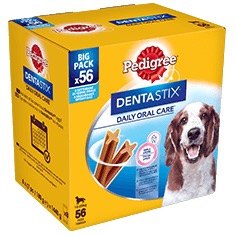 PED DENTASTIX 56 STICKS