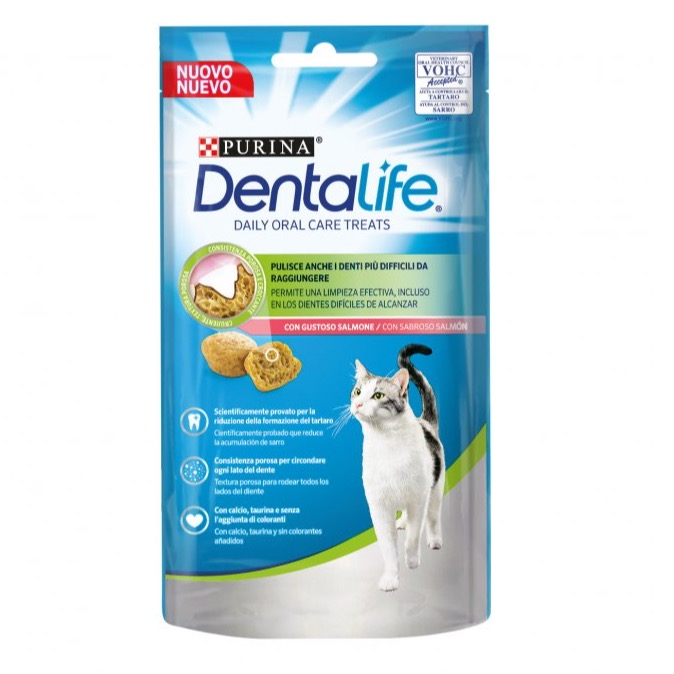 PURINA DENTALIFE GUSTO SALMONE 40 GR