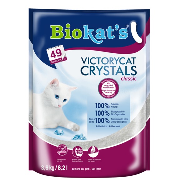 BIOKAT S VICTORYCAT CRYSTALS 3.6 KG 