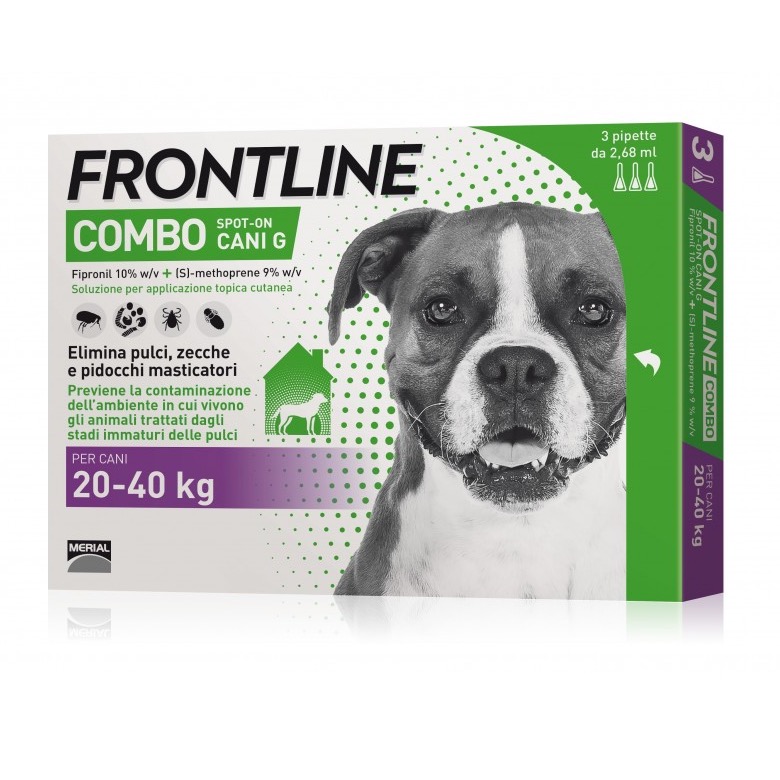 FRONTLINE COMBO 20-40 3PIPETTE