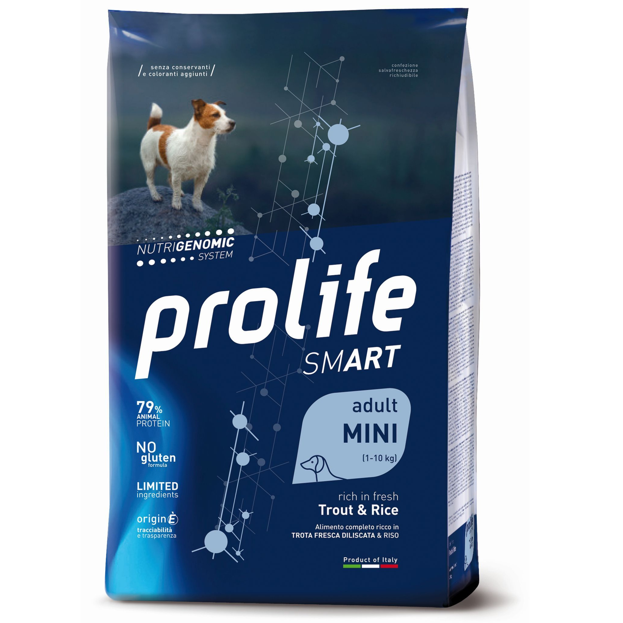 PROLIFE CANE SMART TROTA & RICE MINI 600 GR