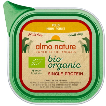 ALMO NATURE BIORGANIC SINGLE PROTEIN POLLO 150 G