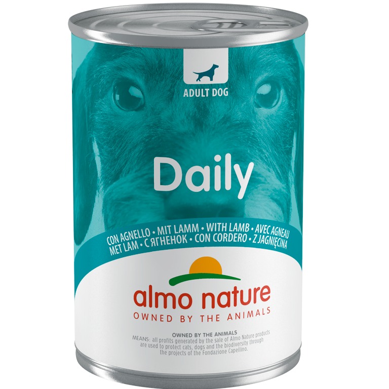 ALMO NATURE DAILY MENU DOGS 400 G CON AGNELLO