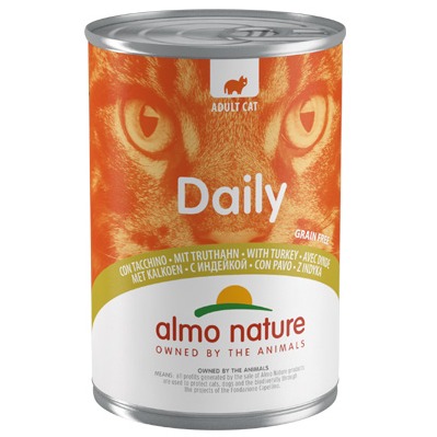 ALMO NATURE DAILY MENU CATS 400 G CON TACCHINO